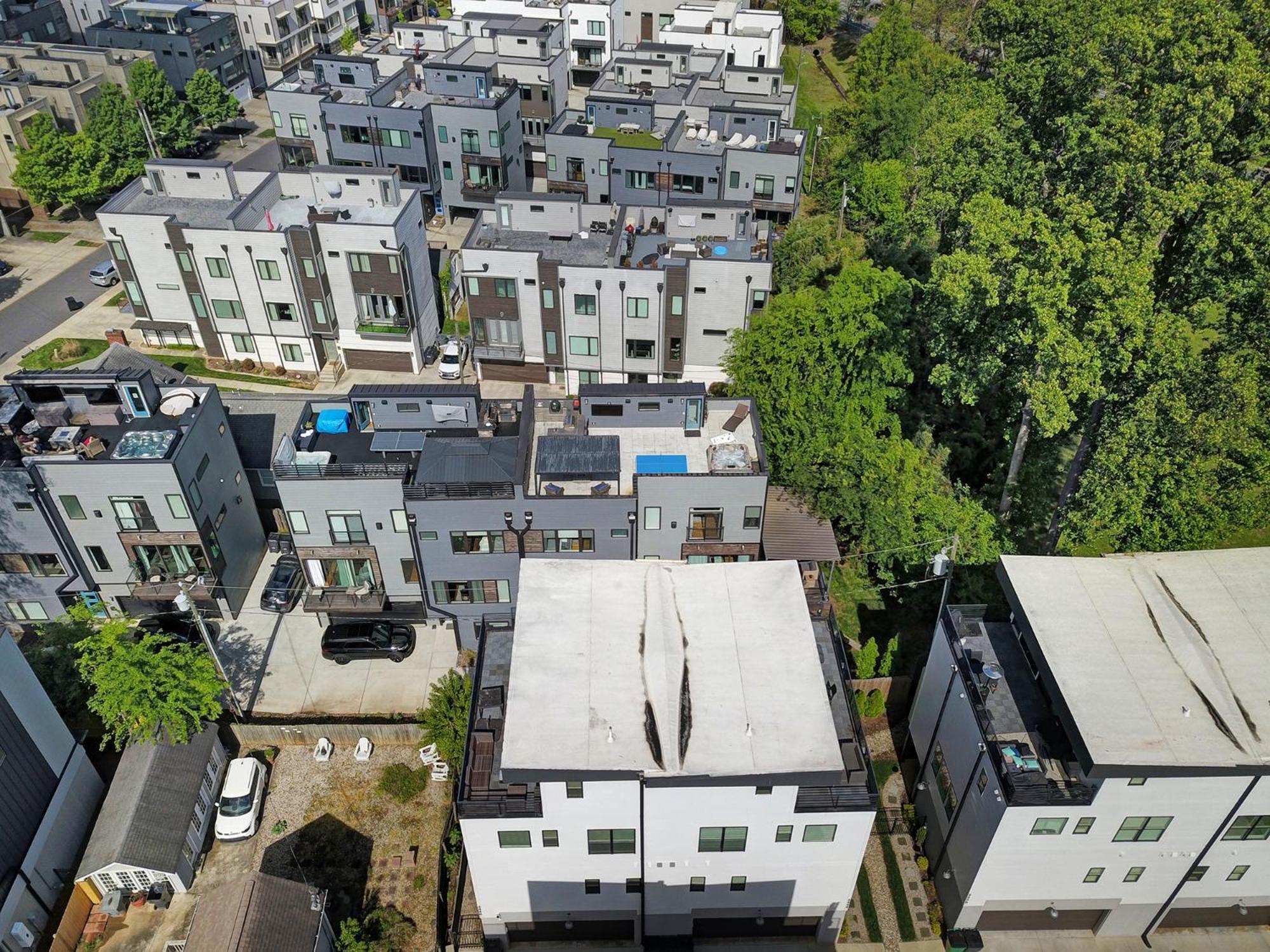 906 Westbrook B City Views Rooftop Hot Tub And Short Walk To Stadium Charlotte Bagian luar foto